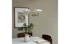 Stora Taklampor Ø50-69 Cm-Dyberg Larsen DL20 Takkrona 50cm Mässing