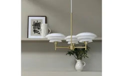 Stora Taklampor Ø50-69 Cm-Dyberg Larsen DL20 Takkrona 50cm Mässing
