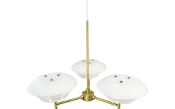 Stora Taklampor Ø50-69 Cm-Dyberg Larsen DL20 Takkrona 50cm Mässing