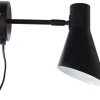 Läslampor < Dyberg Larsen DL12 Vägglampa Svart