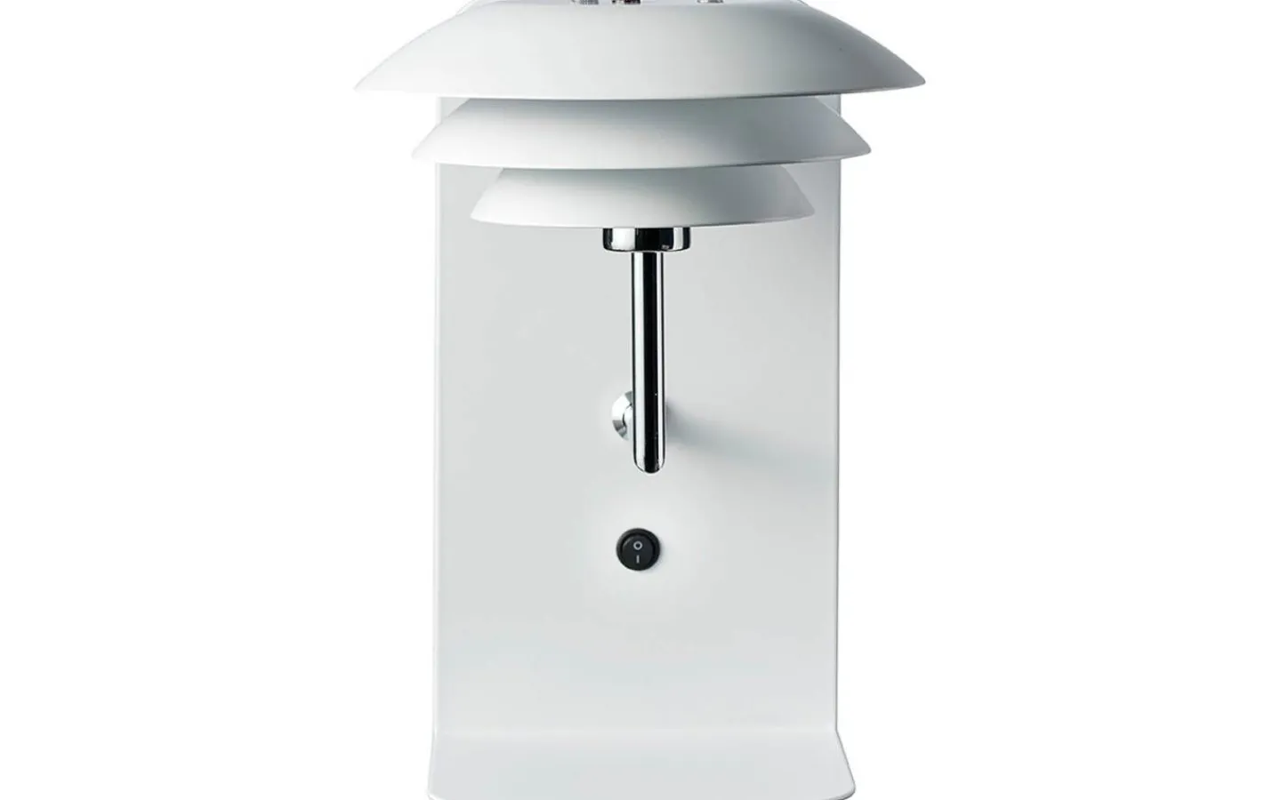 Läslampor-Dyberg Larsen DL20 Vägglampa USB Vit/Krom