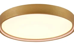 Plafonder-Trio Lighting Doha Plafond LED 45cm matt mässing