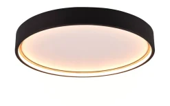 Plafonder < Trio Lighting Doha Plafond LED 45cm mattsvart