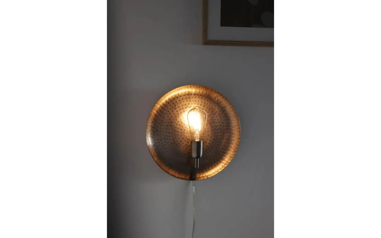 Lampetter-Markslojd Dolium Vägglampa Antiksilver