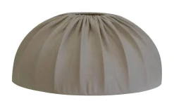 Enfärgade Runda Lampskärmar < Hallbergs Dome Lampskärm Ø60cm Natur