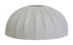 Enfärgade Runda Lampskärmar < Hallbergs Dome Lampskärm Ø45cm Vit