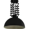 Plafonder-Eglo Donington Plafond 45cm Svart