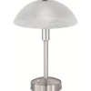 Bordslampor-Trio Lighting Donna Bordslampa LED i borstat stål