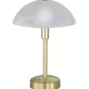 Bordslampor < Trio Lighting Donna Bordslampa LED matt mässing