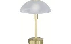 Bordslampor < Trio Lighting Donna Bordslampa LED matt mässing