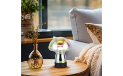 Uppladdningsbara Lampor Inomhus|Bordslampor-Reality Dooley Bordslampa LED transparent, skimrande, uppladdningsbar