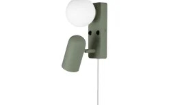 Läslampor < Globen Lighting Doppio Vägglampa Grön