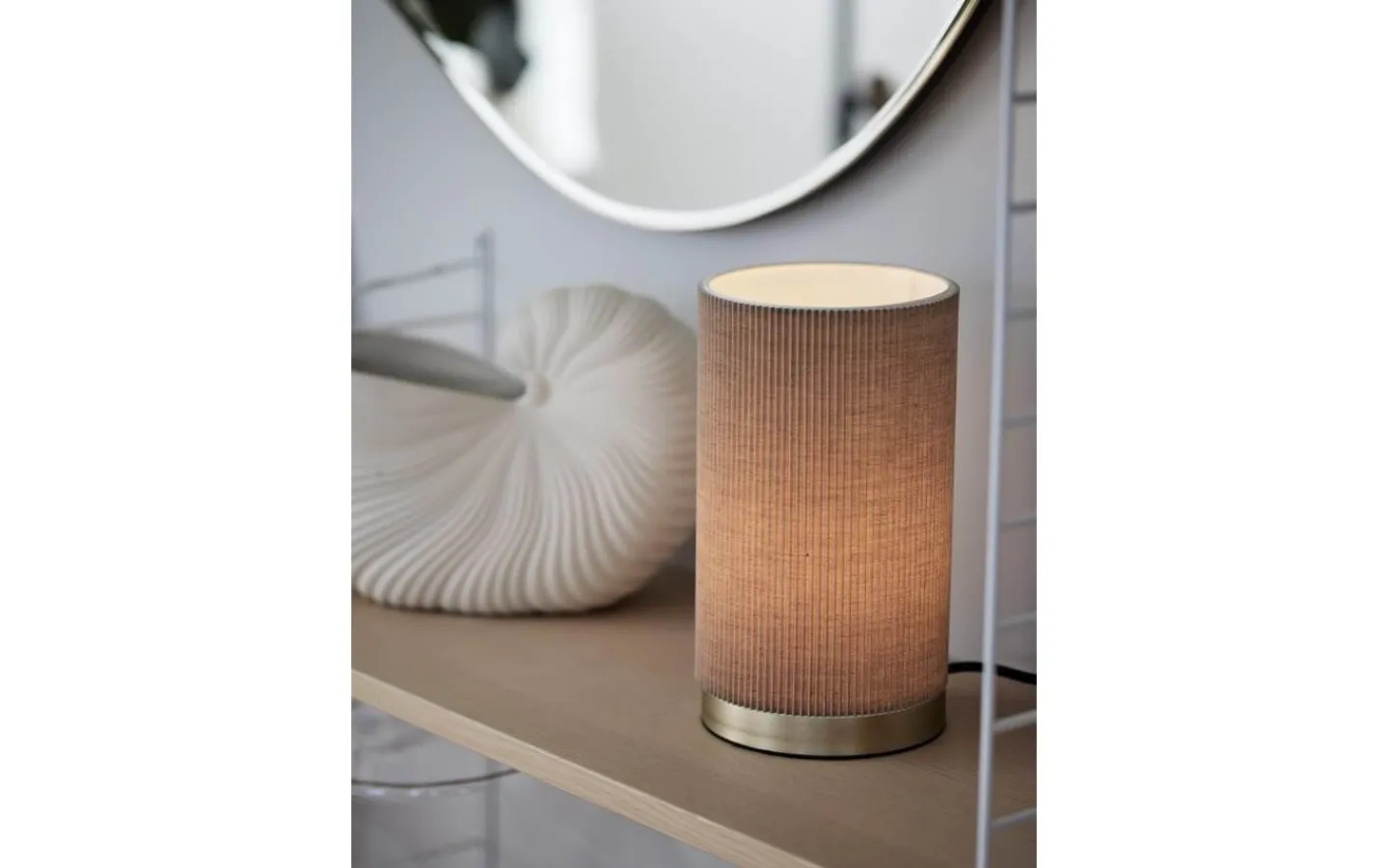 Barnrum|Bordslampor-PR Home Dora Bordslampa 25cm Beige