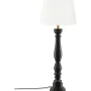 Bordslampor-PR Home Doris Bordslampa 64cm Svart/Vit