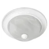 Plafonder-ArmaturHantverk Dorotea Plafond Ø27cm Vit