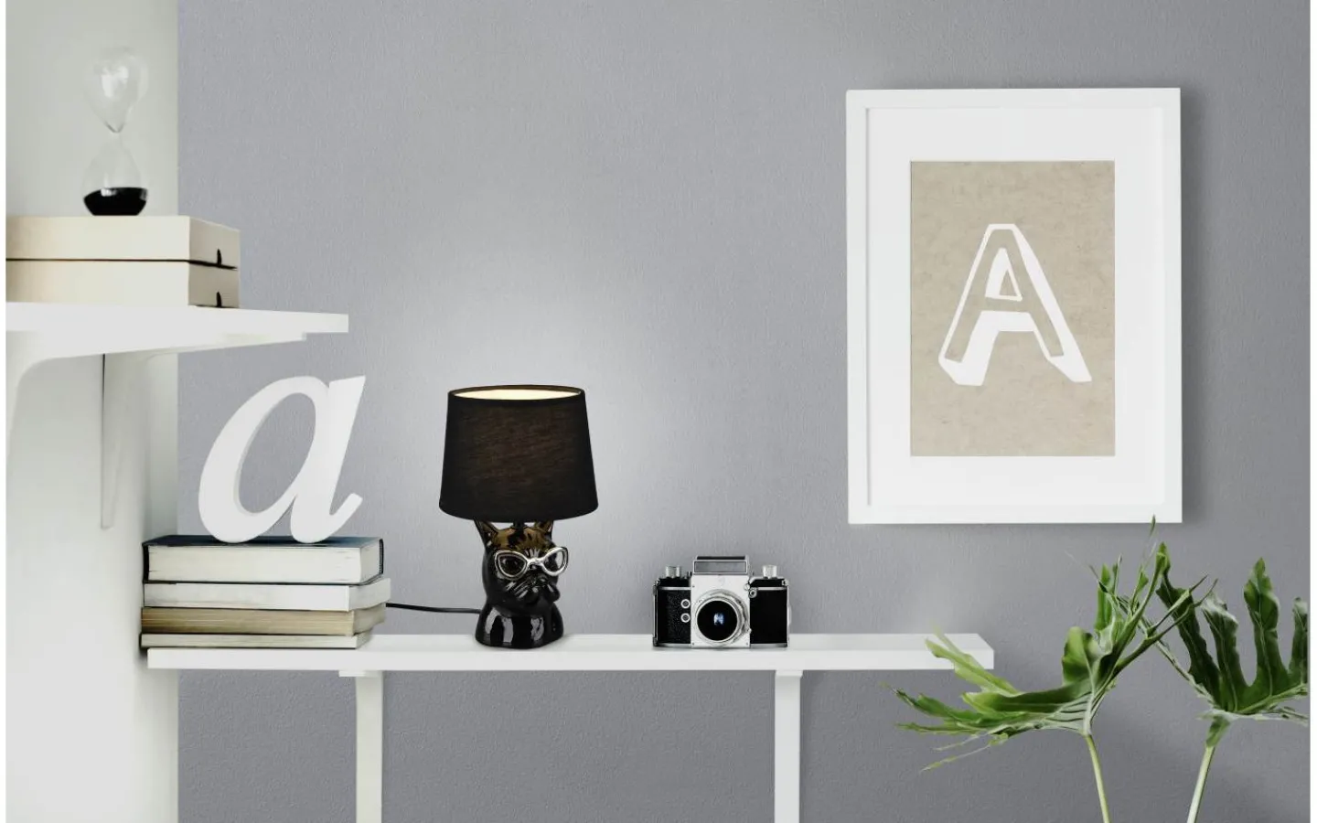 Barnrum|Bordslampor < Reality Dosy Bordslampa E14 svart