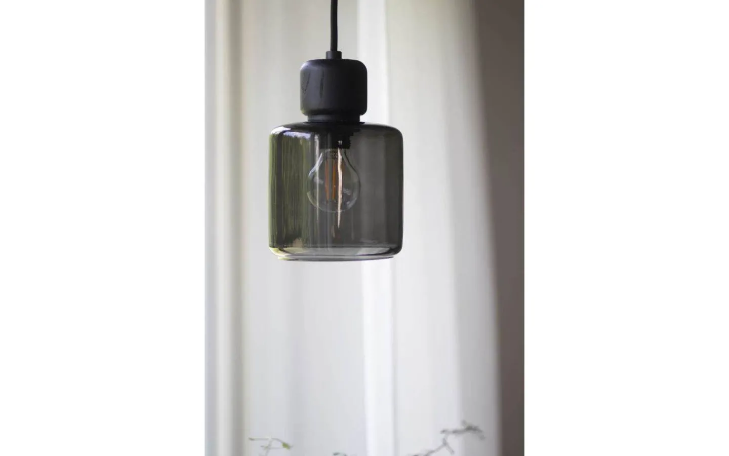 Fönsterlampor-Globen Lighting Dot Fönsterlampa 11cm Rök