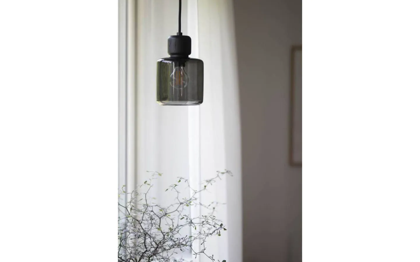 Fönsterlampor-Globen Lighting Dot Fönsterlampa 11cm Rök