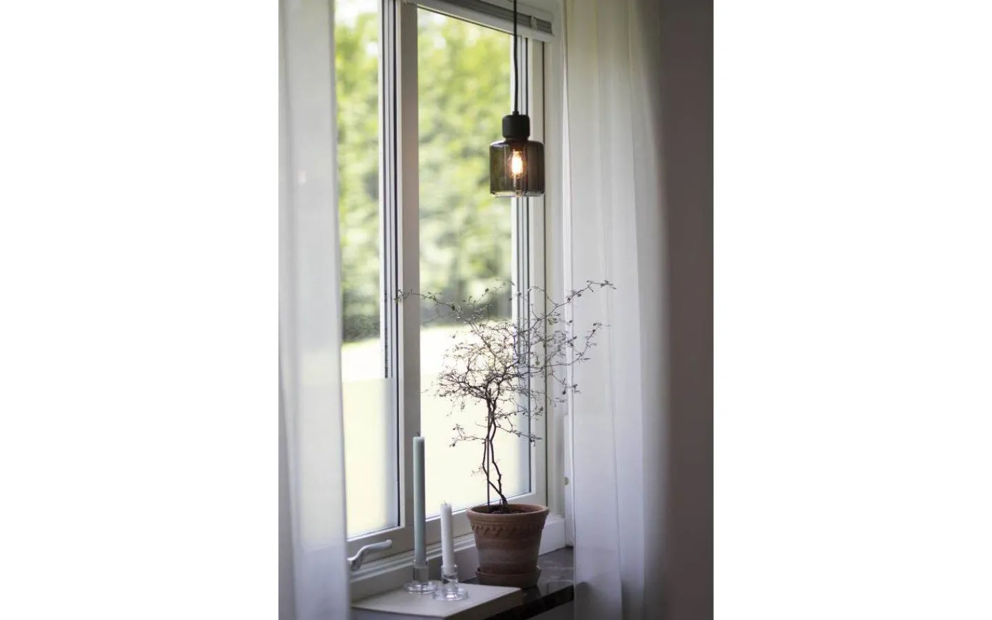 Fönsterlampor-Globen Lighting Dot Fönsterlampa 11cm Rök
