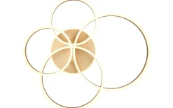 Plafonder < Trio Lighting Drake Plafond LED guld