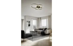 Plafonder < Trio Lighting Drake Plafond LED mattsvart