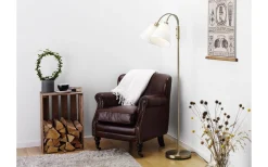 Vardagsrum|Golvläslampor < Cottex Duett 2L Golvlampa 140cm Antik/Vit