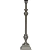 Lampfötter-Hallbergs Durban Lampfot 66cm Antik Silver