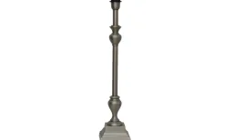 Lampfötter-Hallbergs Durban Lampfot 66cm Antik Silver