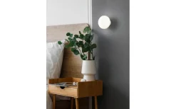Lampetter-Reality Earl Vägglampa LED vit, uppladdningsbar
