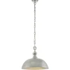 Stora Taklampor Ø50-69 Cm-Eglo Easington Taklampa 50cm Silver