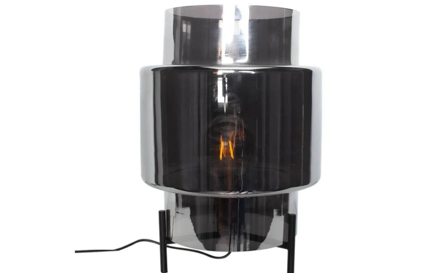 Vardagsrum|Bordslampor-By Rydens Ebbot Bordslampa 37cm Rök