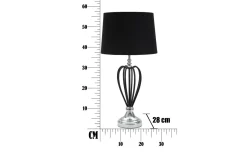 Bordslampor < Mauro Ferretti Echo Bordslampa 56cm Silver