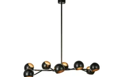 Avlånga Taklampor-Markslojd Edgar Taklampa Svart 113cm