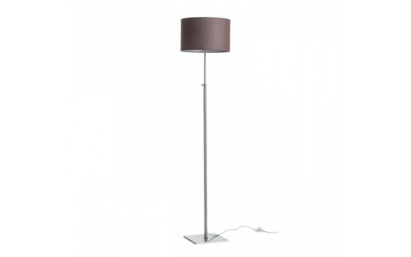 Golvlampor-Rendl Edika Golvlampa 149cm Brun/Matt nickel E27