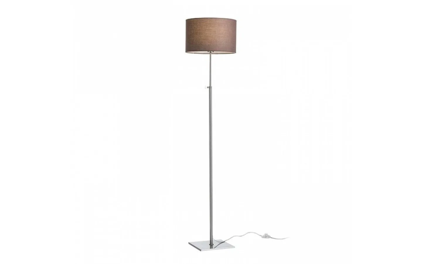 Golvlampor-Rendl Edika Golvlampa 149cm Brun/Matt nickel E27