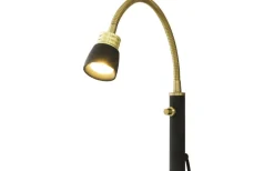 Läslampor < Aneta Eketorp Sänglampa LED 3W 2700K Svart/Matt Mässing