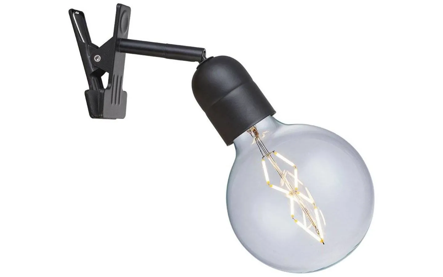 Klämlampor-Halo Design Elegance Klämlampa Svart
