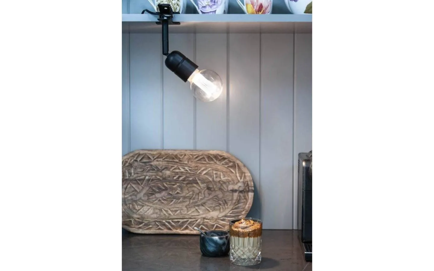 Klämlampor-Halo Design Elegance Klämlampa Svart