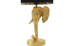 Bordslampor-Mauro Ferretti Elephant Bordslampa Elefant 43cm Guld/Svart