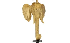 Golvlampor < Mauro Ferretti Elephant Golvlampa Elefant 164cm Guld/Svart
