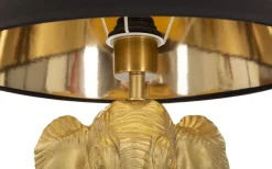 Golvlampor < Mauro Ferretti Elephant Golvlampa Elefant 164cm Guld/Svart