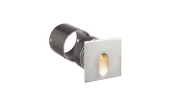 Infälld Murbelysning|Hall & Trappa-Rendl Elica SQ Vägglampa Aluminium