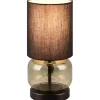 Bordslampor < Trio Lighting Elio Bordslampa E27 matt svart/grön