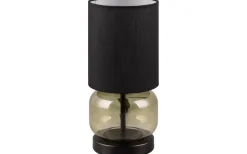 Bordslampor < Trio Lighting Elio Bordslampa E27 matt svart/grön