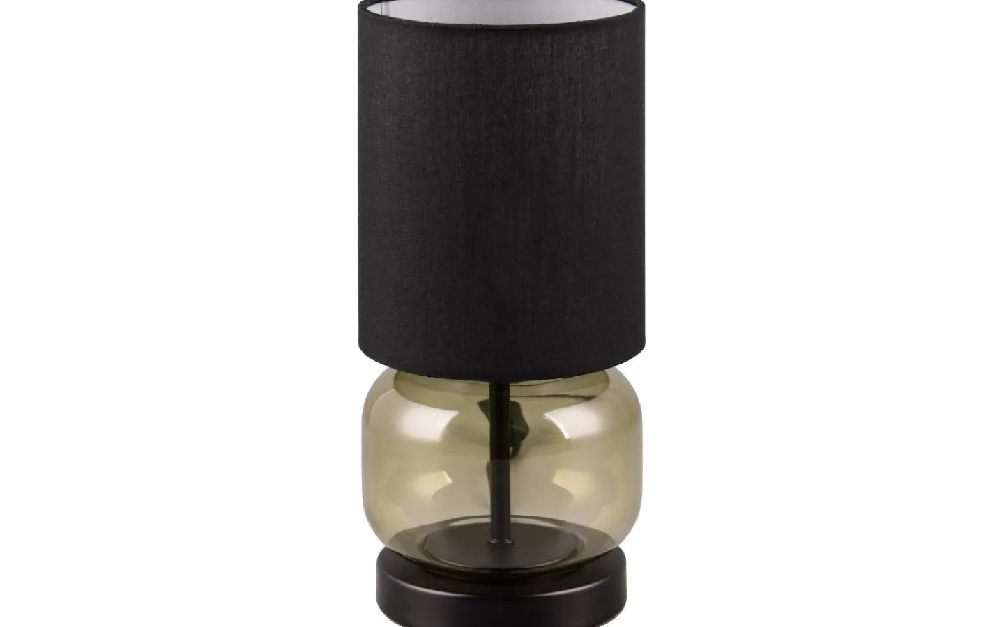 Bordslampor < Trio Lighting Elio Bordslampa E27 matt svart/grön