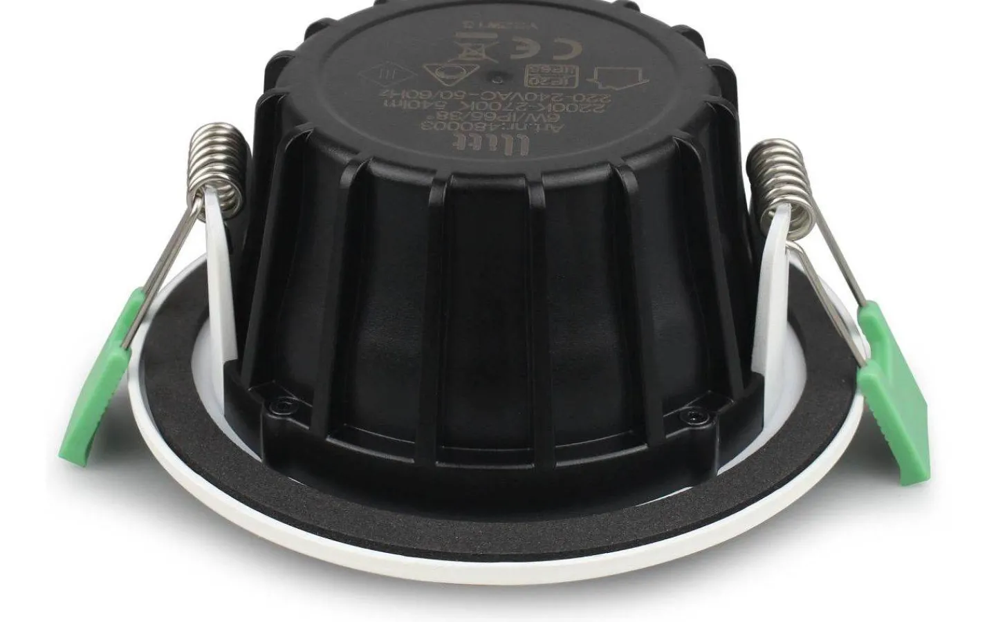 Infällda Spotlights Utomhus|230V Led Spotlights-Llitt Ellen 230V Spotlight Dim to Warm 2200-2700K 6W Vit 3-pack IP65