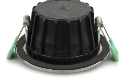 Infällda Spotlights Utomhus|230V Led Spotlights-Llitt Ellen 230V Spotlight Dim to Warm 2200-2700K 6W Borstad Stål IP65