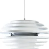 Kök & Matplats|Stora Taklampor Ø50-69 Cm < Belid Ellipse Taklampa 50cm Vit/Krom