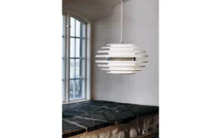 Kök & Matplats|Stora Taklampor Ø50-69 Cm < Belid Ellipse Taklampa 50cm Vit/Krom