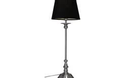 Lampfötter < Cottex Elsa Lampfot 48cm Borstad Krom